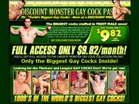 Discount Monster Gay Cock Pass