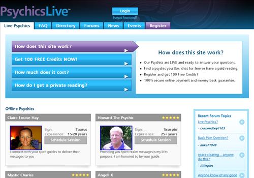 Psychics Live