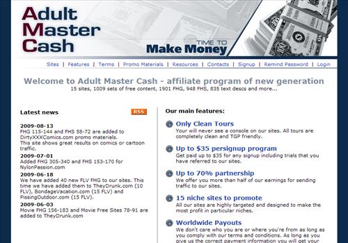 You can earn money by promoting adult paysites listed below, ... You can earn money by promoting adult paysites listed below, ...