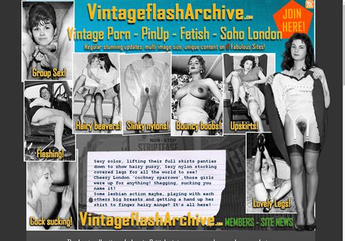 British Retro Panties Porn - Vintage Flash Archive - Best old British PinUp erotic photos ...