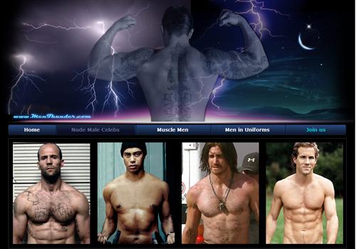 Men Thunder - Nude male celebrity adult paysite, Actors ...