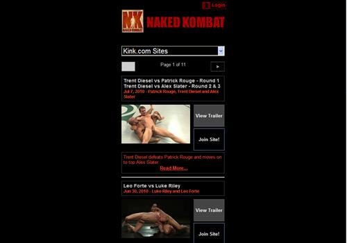 Naked Kombat Mobile Porn